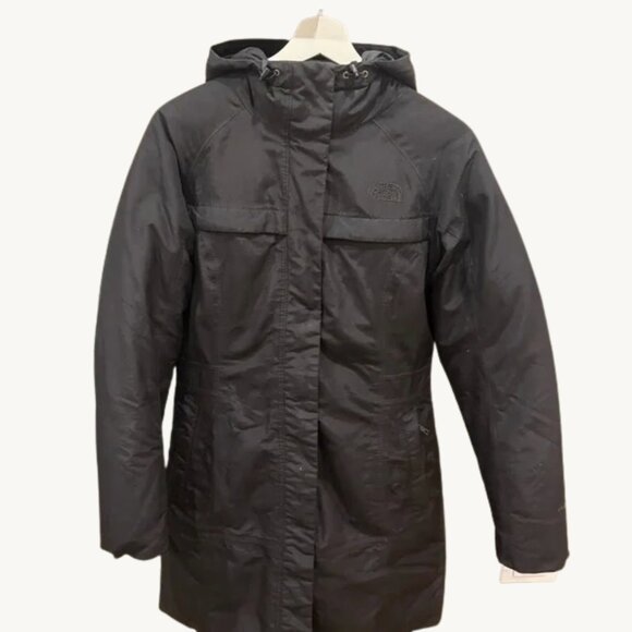 The North Face Women’s HyVent Down Insulated Parka – Black, Size Medium - Picture 2 of 4
